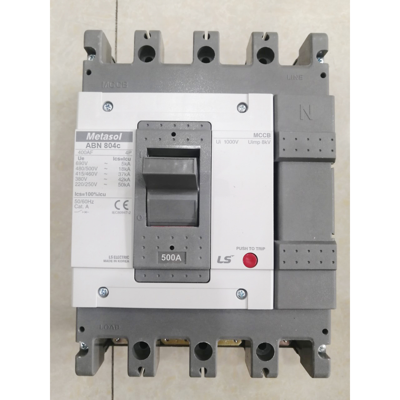 Giá aptomat 3 pha 100A - Bảng giá aptomat LS 2023 mới nhất